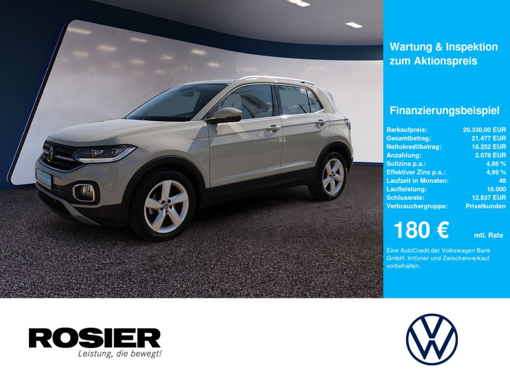 Volkswagen T-Cross Style 1.0 TSI ACC LED KAMERA SPURH. SHZ