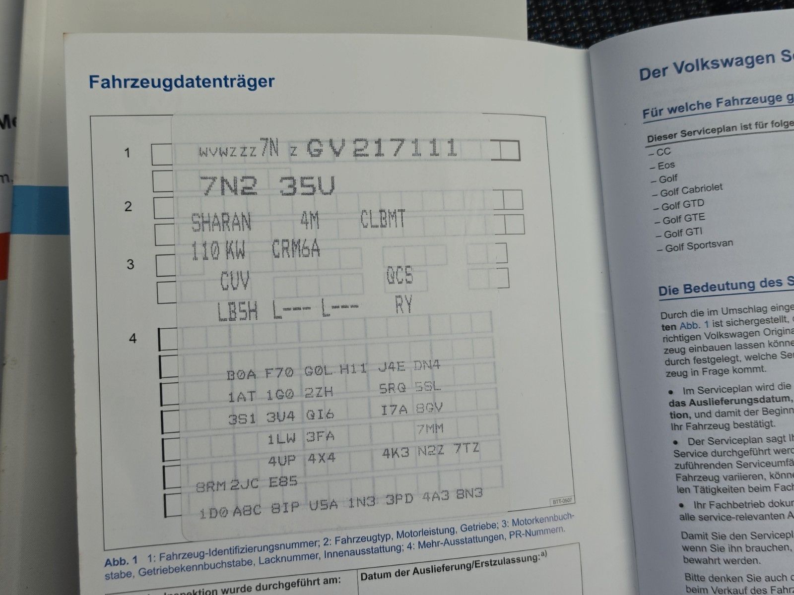 Fahrzeugabbildung Volkswagen Sharan Ocean 4Motion Aus 1.Hand