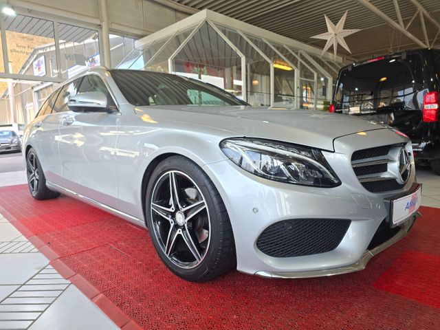 MERCEDES-BENZ C 200 T BlueTec+AMG PAKET+BURMESTER+AHK+