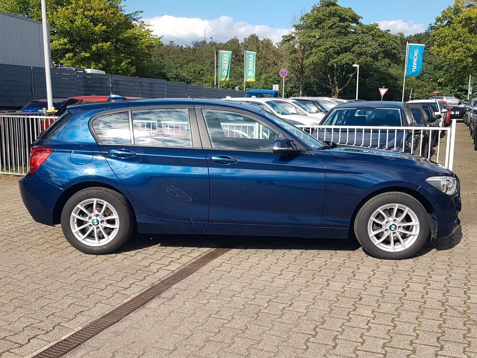 BMW 116i Automatik 1.Hand eGlasdach Navi Sitzheizg.