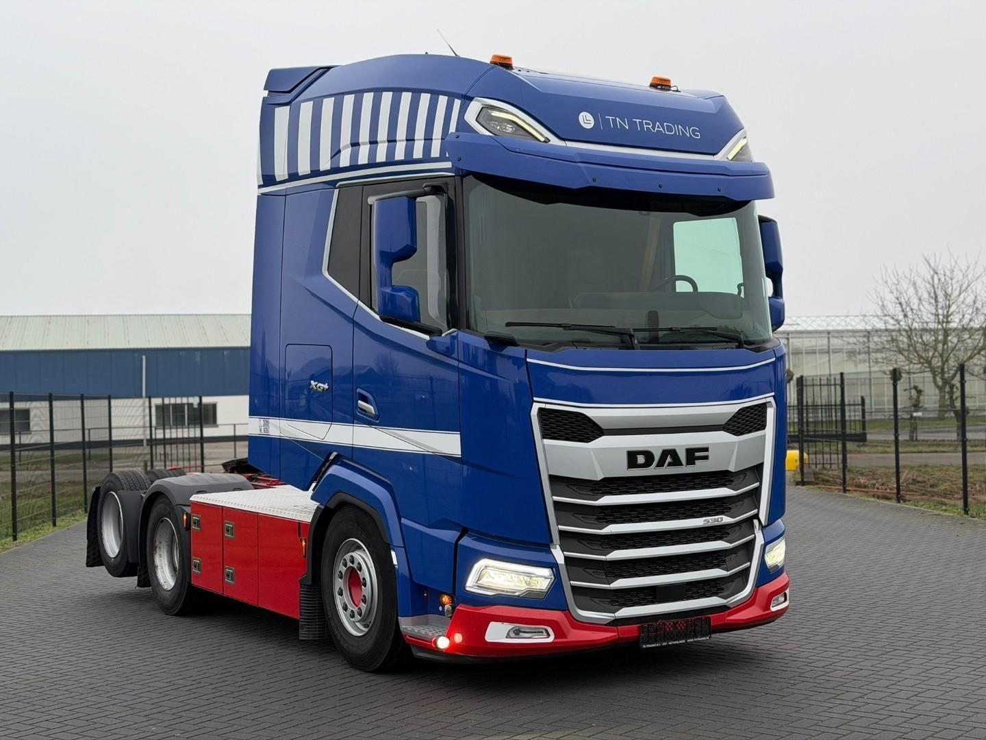 DAF XG+ 530 VOLLLUFT, BOOGIE, RETARDER, LEDER, DOPPE