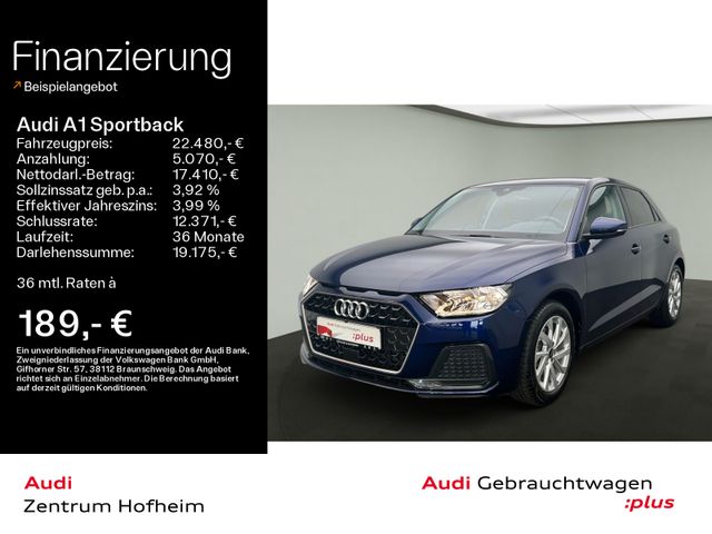 Audi A1 Sportback 30 TFSI Advanced*Virtual*Smartphone