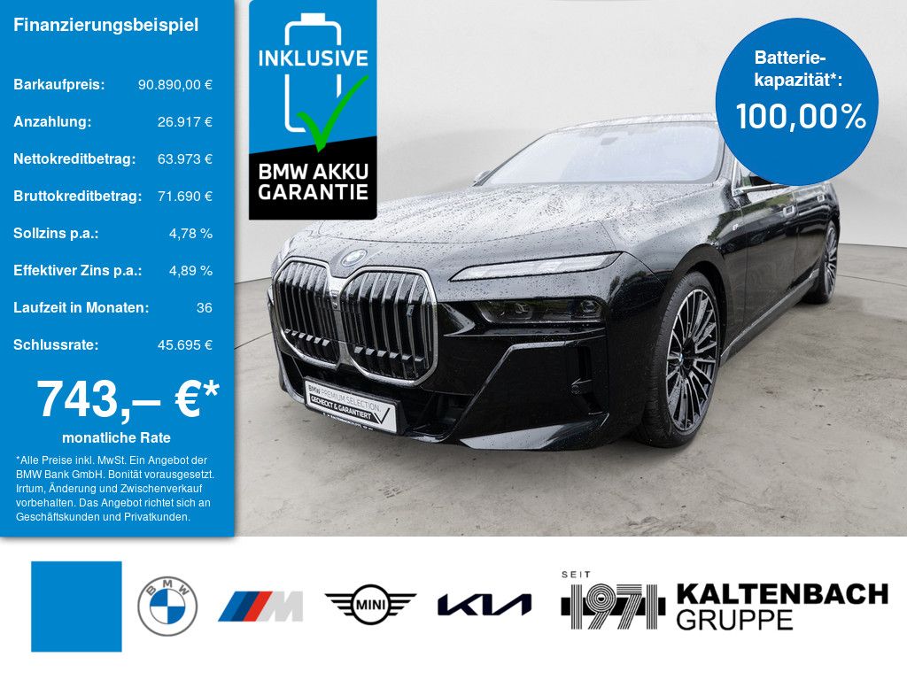 BMW i7 xDrive 60 M-Sport PANO ACC RSE NAVI KAMERA