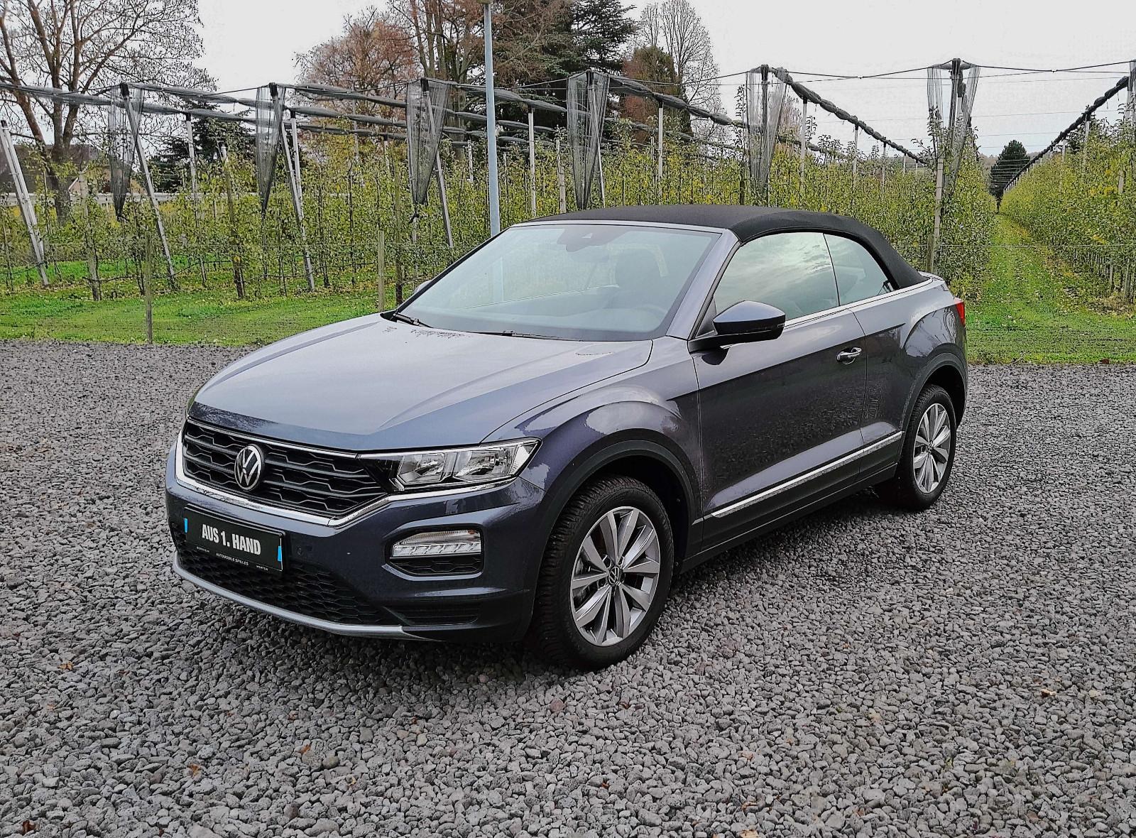 Volkswagen T-Roc Cabrio 1,0TSI Style 1.Hd. nur 3000km! DAB