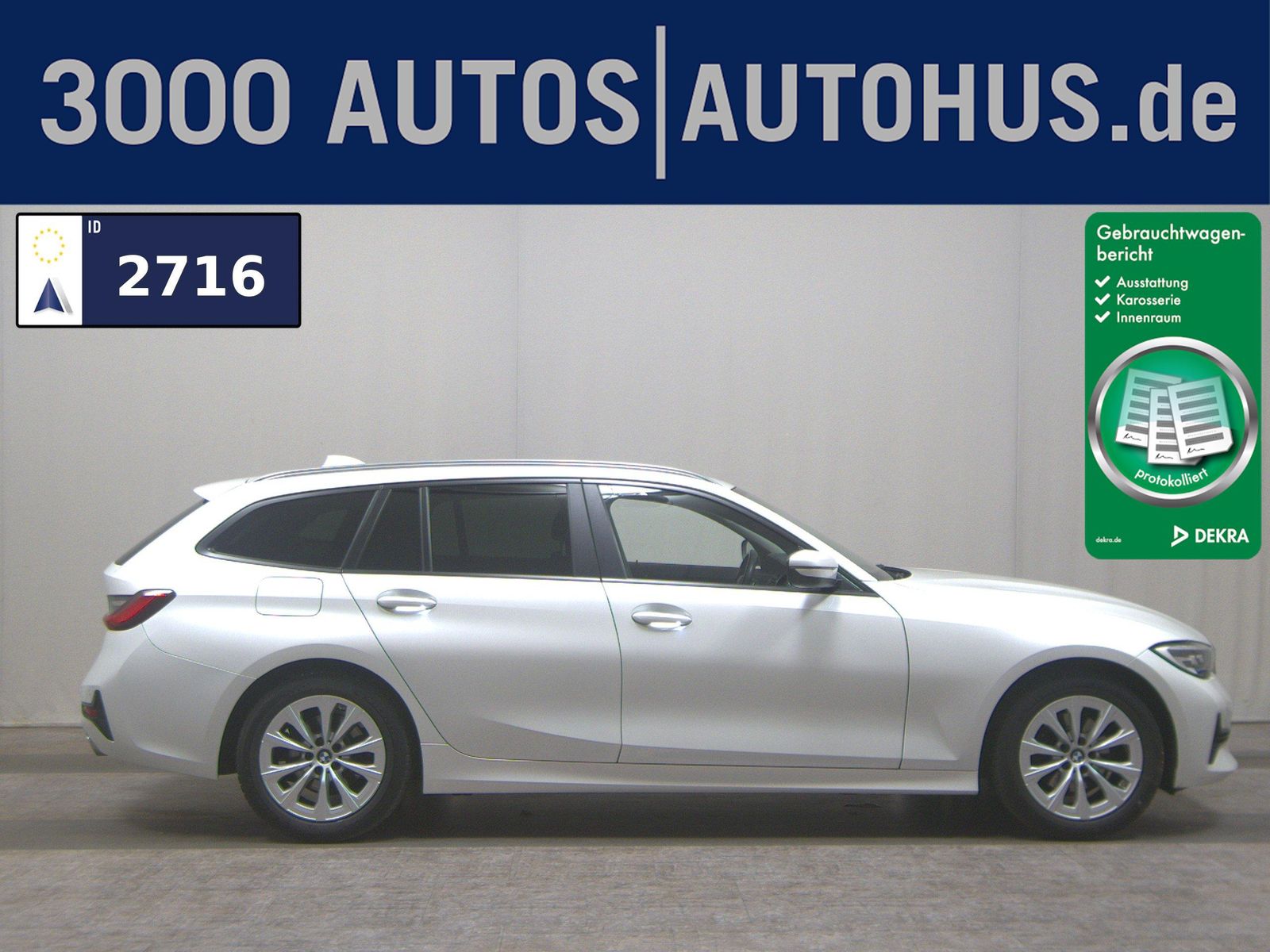 BMW 320dA Touring Advantage Navi LED Sthzg AHK Shz