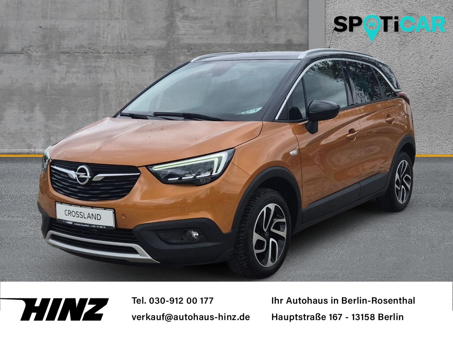 Opel Crossland X INNOVATION 1.2,LED, Kamera+PDC, FsHz