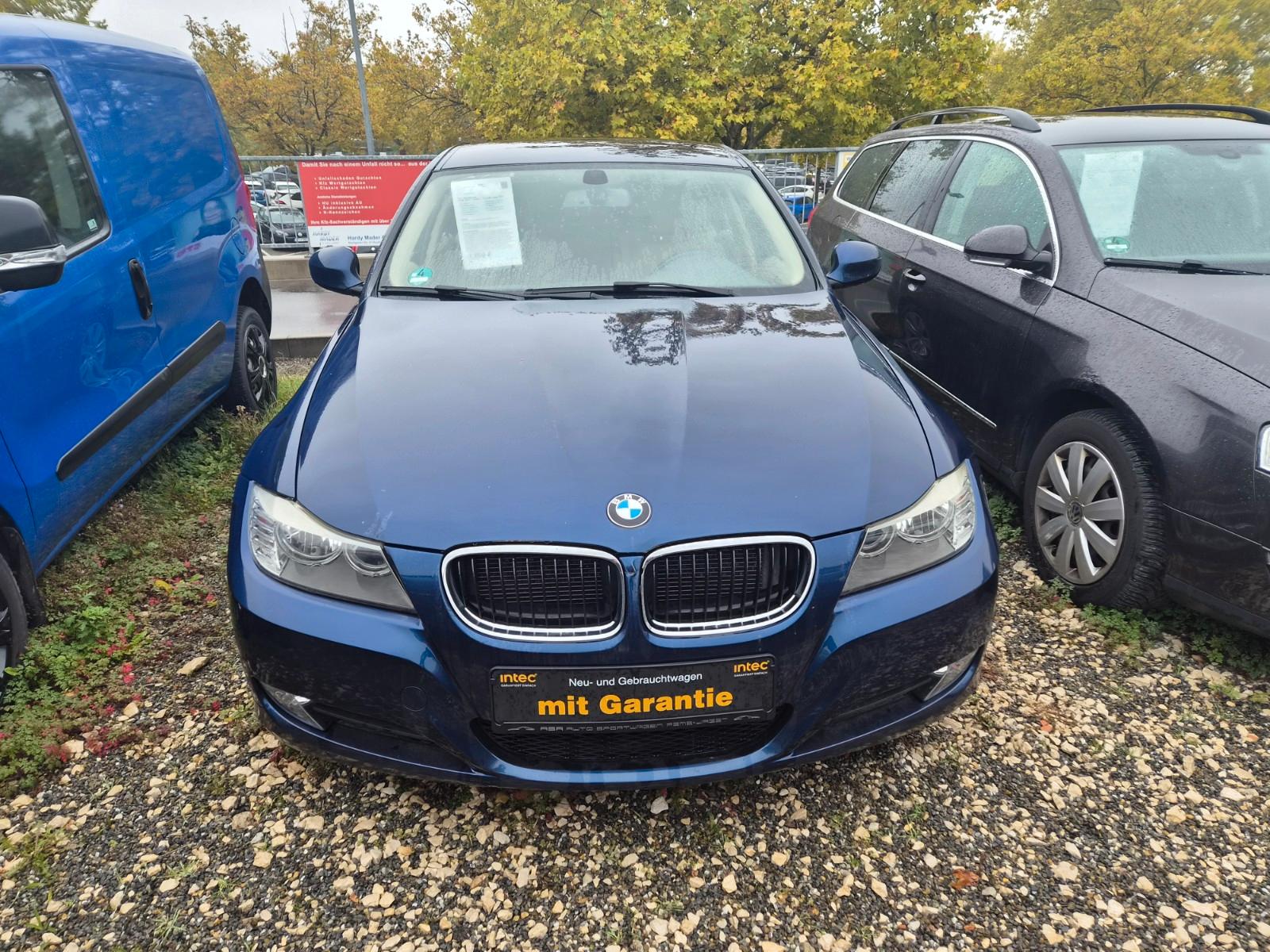 BMW 318 2011 — rear view