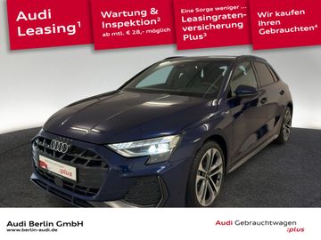 Audi Leasingangebot: Audi A3 Sportback S line 30 S tr. RFK NAVI AHK PDC