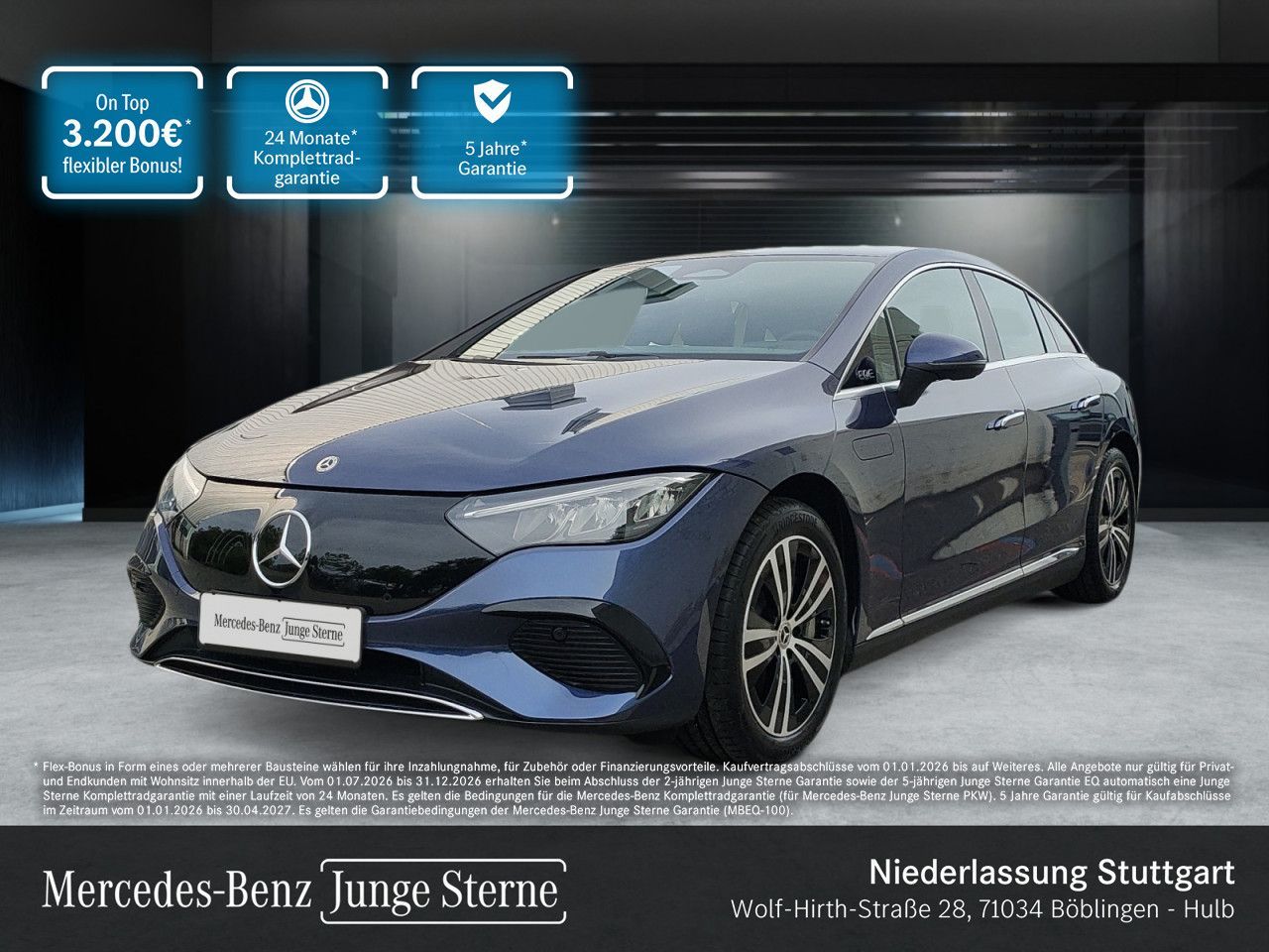 Mercedes-Benz EQE 300 ELECTR. ART ADVANCED AHK DISTR 19 MEMO