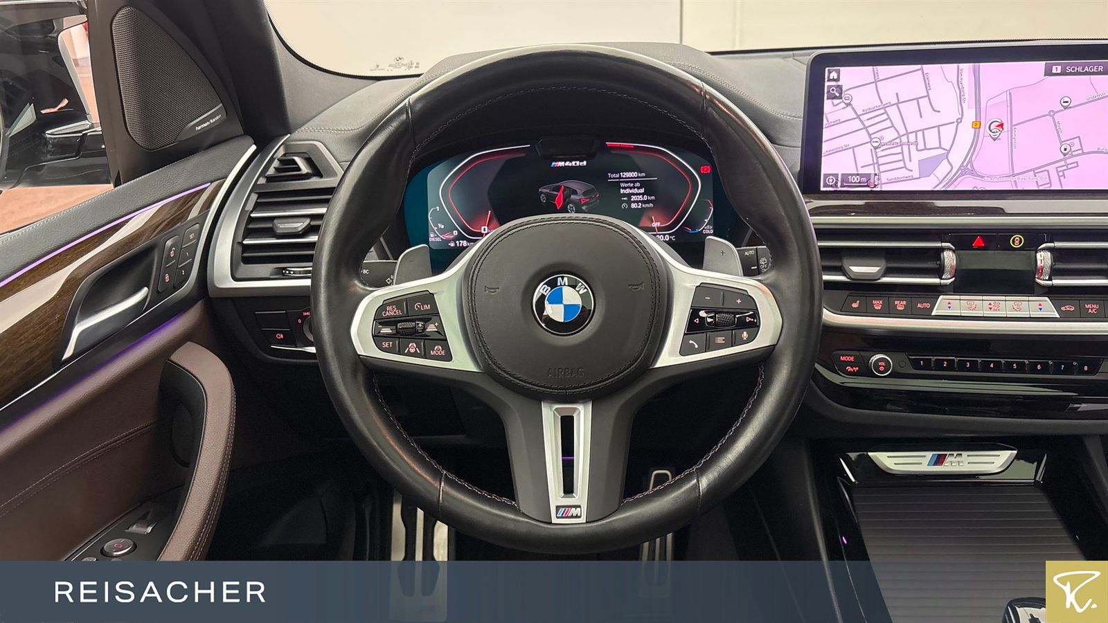 BMW X3 M40d A Pano AHK DAProf HUD RFK ACC Laser foto 5
