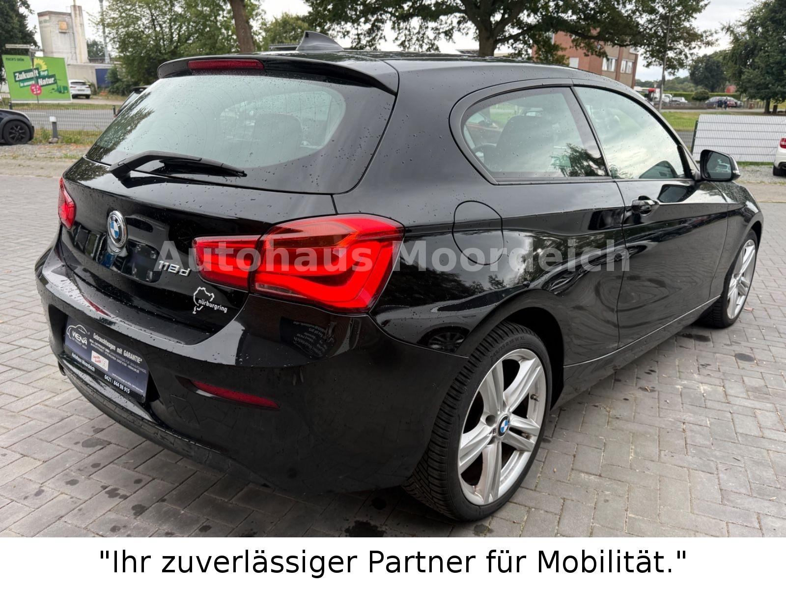 BMW 118 d Advantage 2.Hand M-Sport Navi LED TÜV NEU