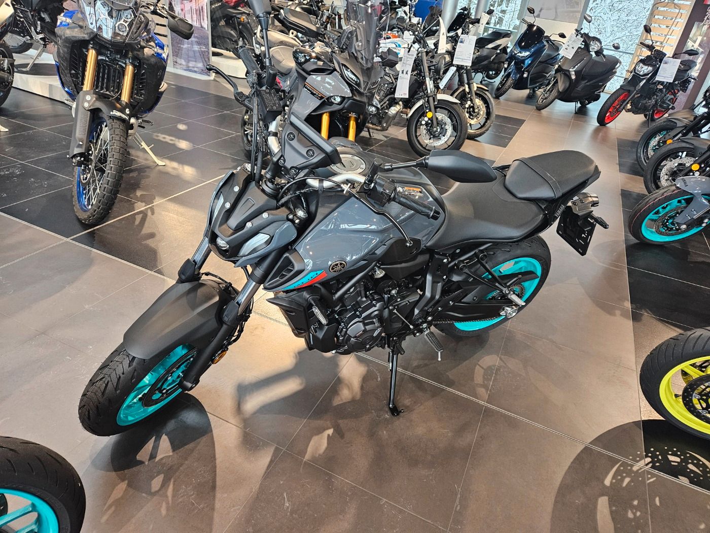 Fahrzeugabbildung Yamaha MT 07 Modell 2023 inclusive 700 Yamaha Zubehörgu