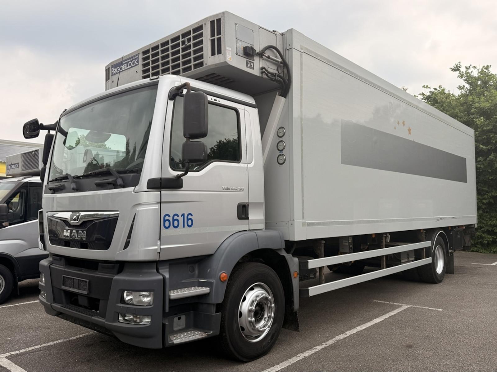 MAN TGM 18.290 MLL Kühlkoffer + LBW Frigoblock