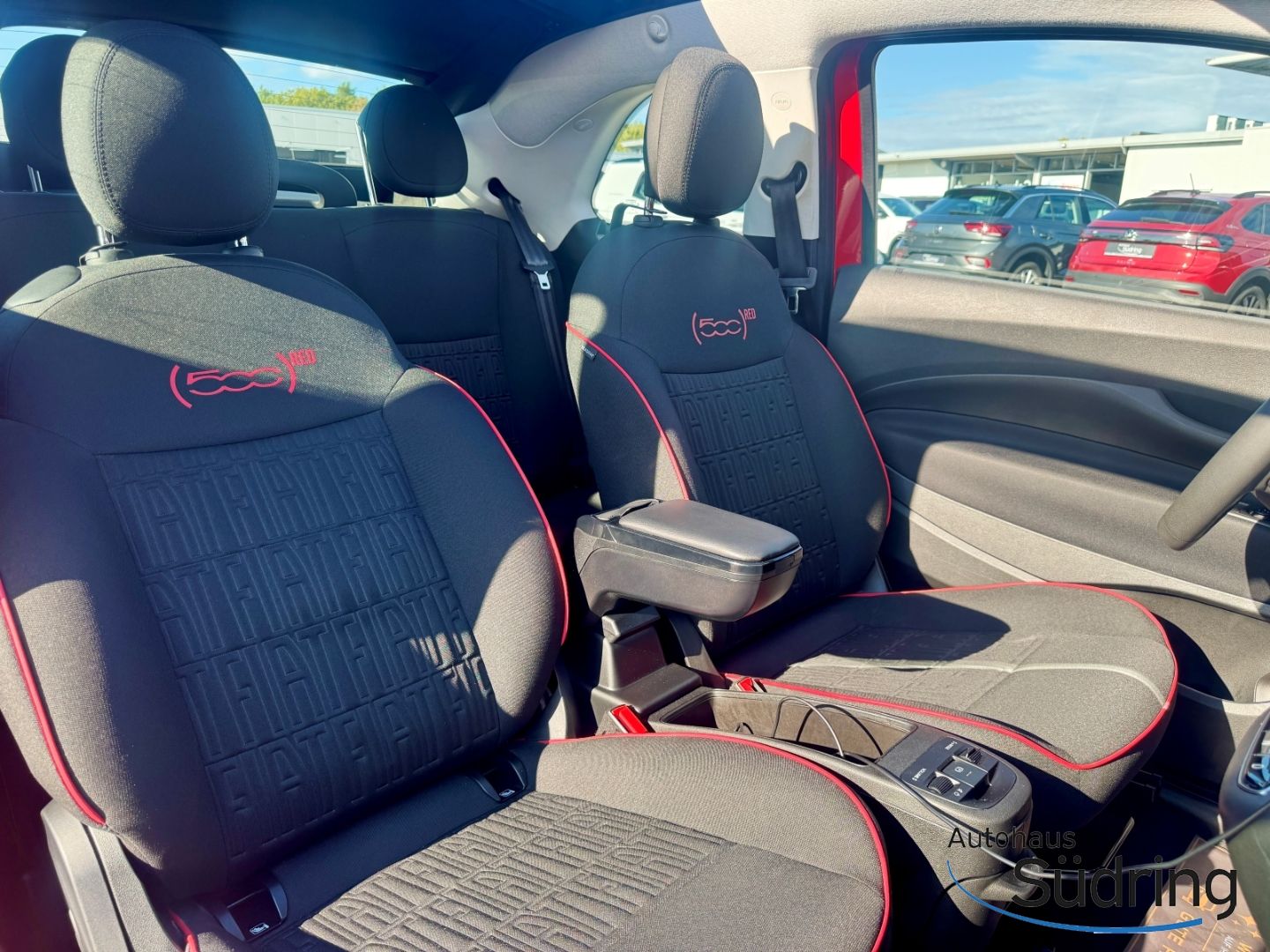 500e Cabrio Red Navi  Apple CarPlay Android Auto