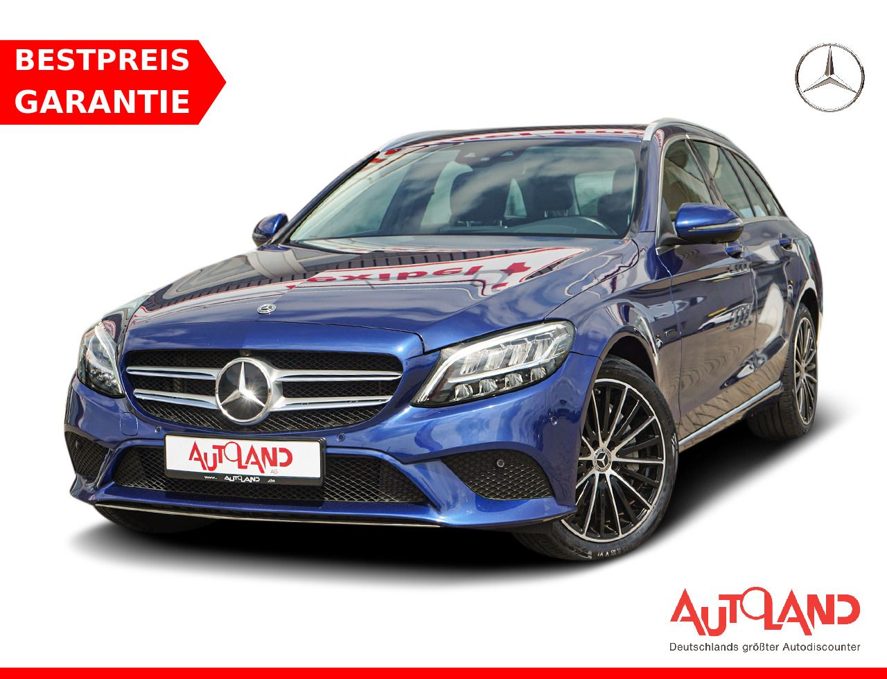 MERCEDES-BENZ C300e T-Modell LED Klimaaut. Navi Head-Up 360°