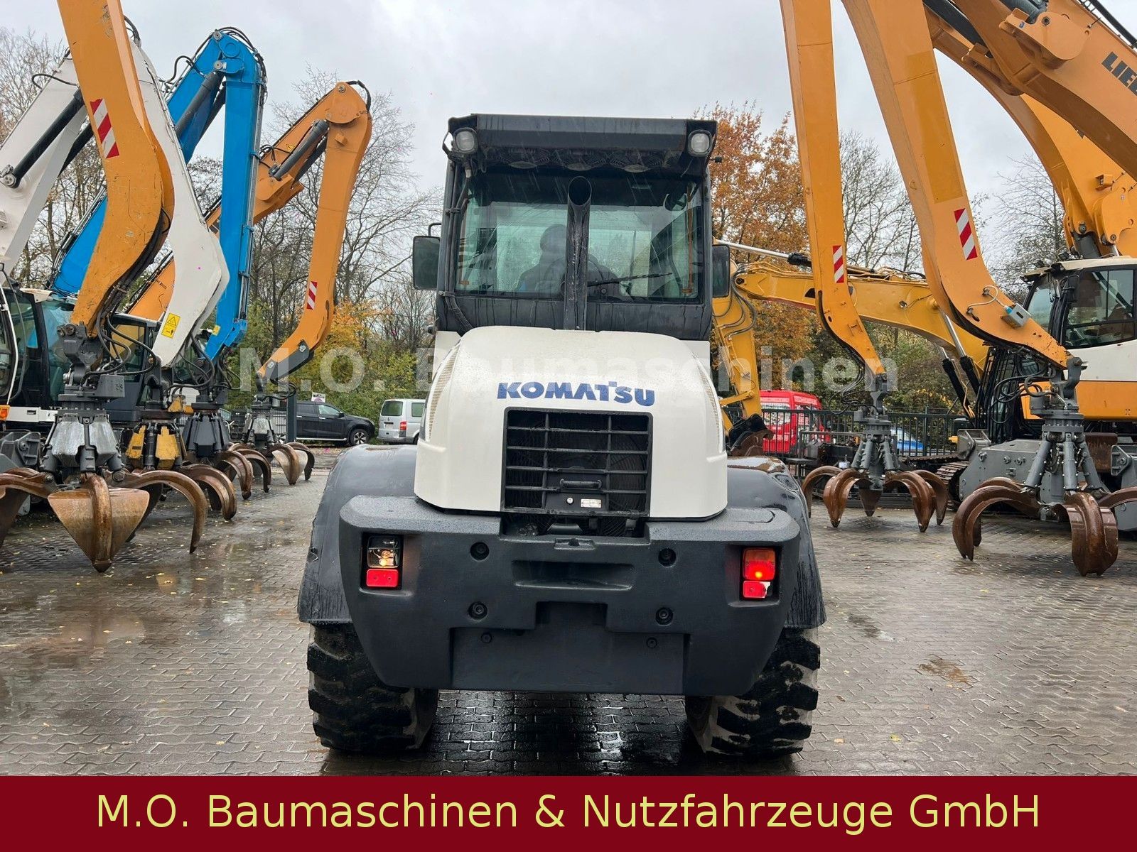 Fahrzeugabbildung Komatsu WA 100 M-5/ Greiferschaufel /