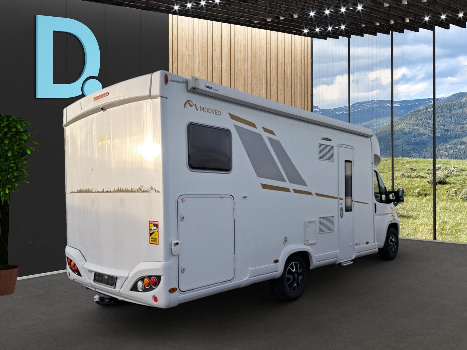 Fahrzeugabbildung Mooveo Tei 74 EBH Markise,Sat,TV,Hubbett,RK