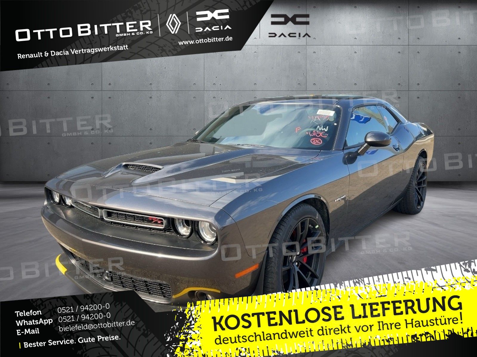 Dodge Challenger R/T 5.7L V8 RT PACKAGES/HARMAN +VOLL+