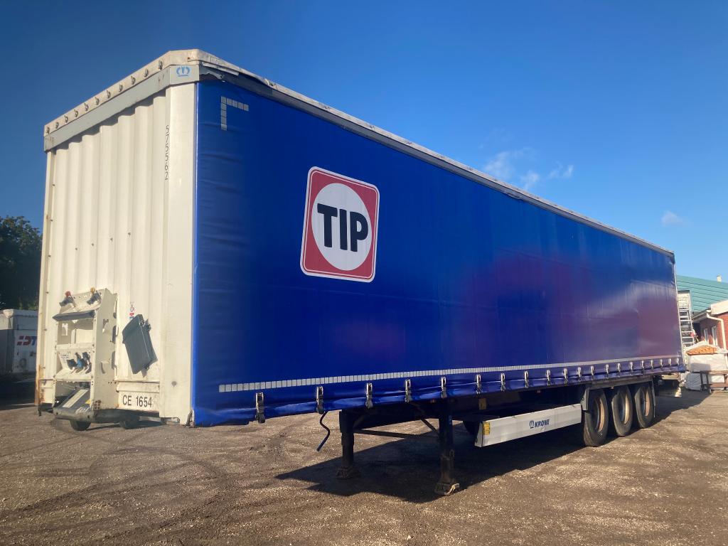 Krone Trailer Curtainsider Lifting + Sliding Roof Stra