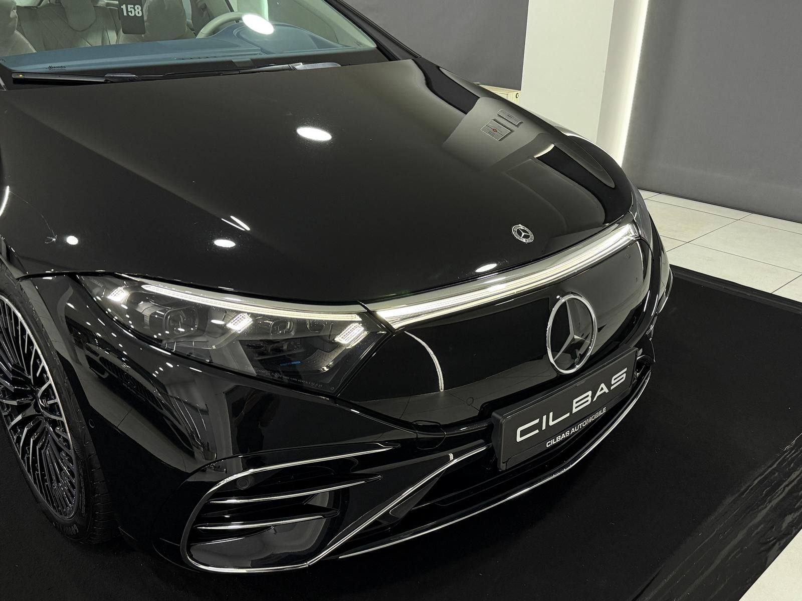 Mercedes-Benz EQS 580 4M AMG Edition 1 LEDER BEIGE HYPER HUD foto 6