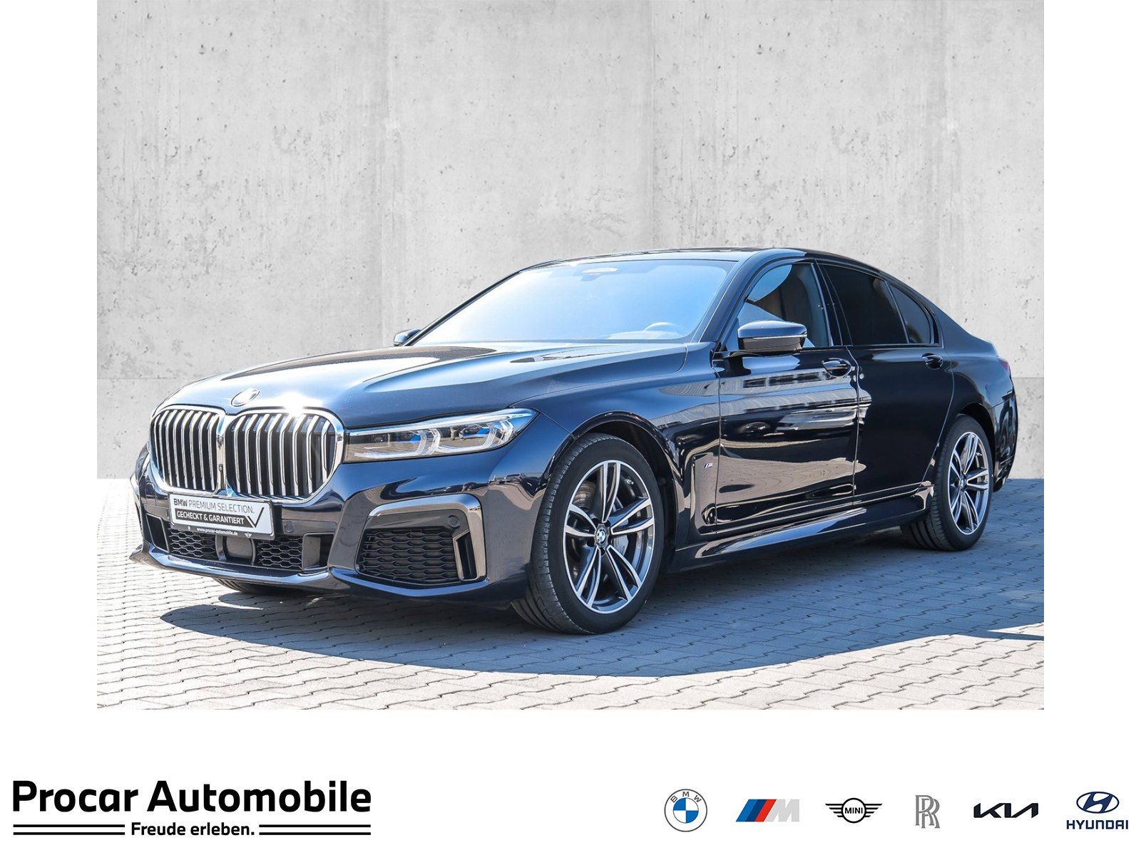 BMW 740d xDrive M Sport HUD ACC AHK NAVI Standh. TV