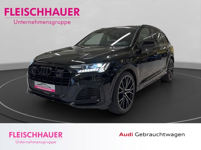 Audi Q7 55 TFSI qu. S line+7-Sitzer+Laser+Pano+22''+B