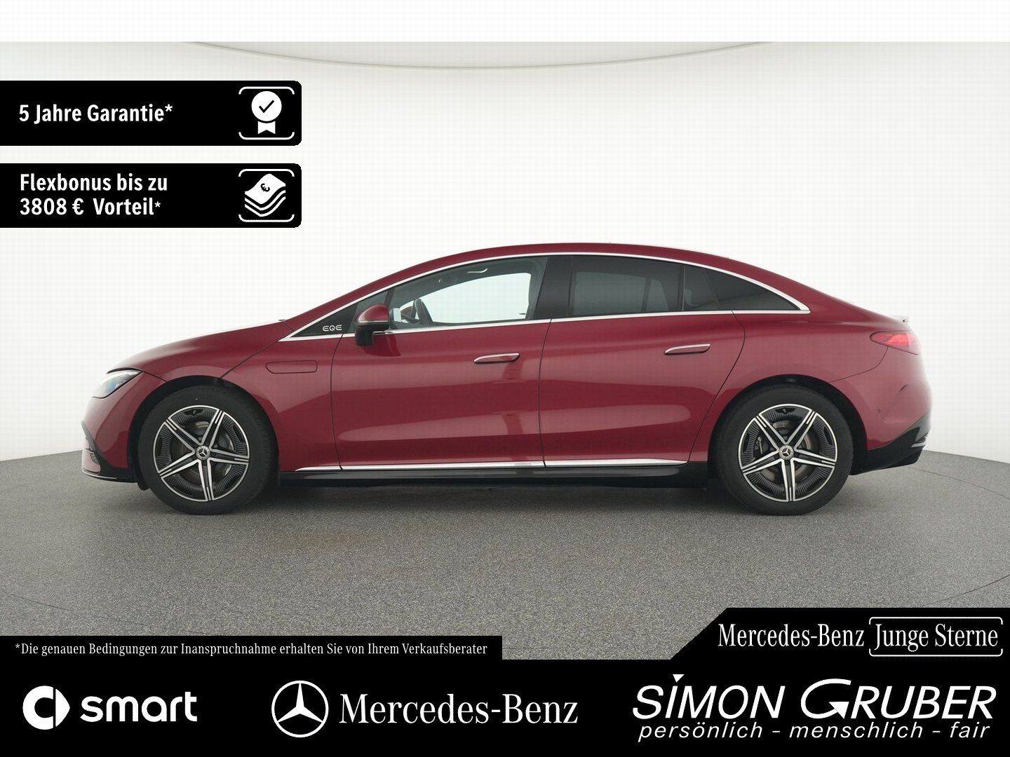 Fahrzeugabbildung Mercedes-Benz EQE 300 AMG Pano Ambi Memory LED Keyless Kamera