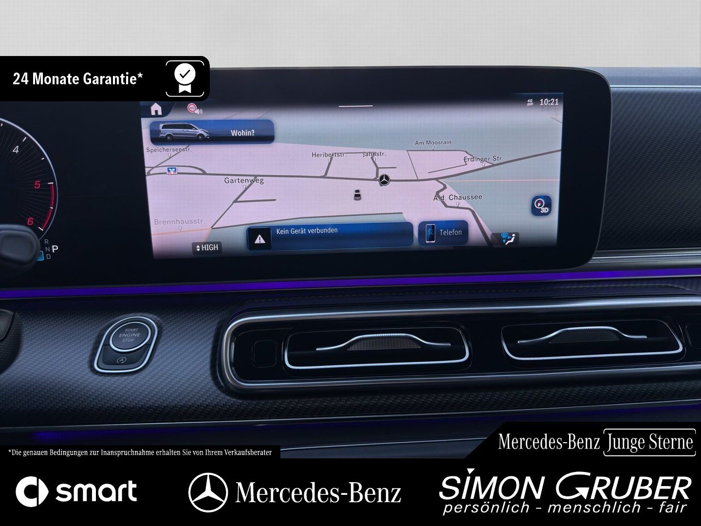 Fahrzeugabbildung Mercedes-Benz V 220 d Lang Style AMG 7Sitze Burmester elTüren