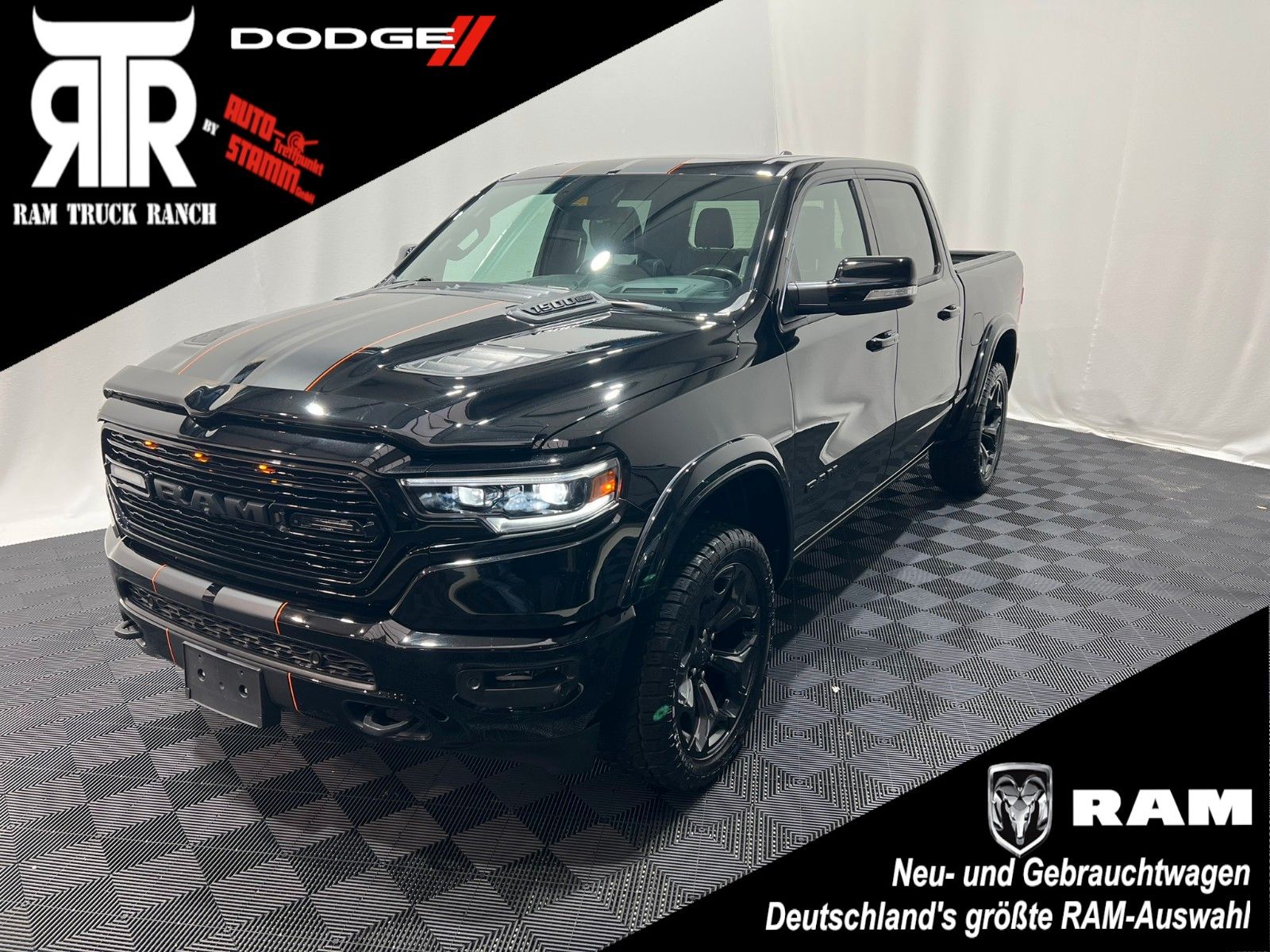 Fahrzeugabbildung Dodge RAM  1500 LIMITED NIGHT CREW CAB 4X4 *RTR UMBAU*
