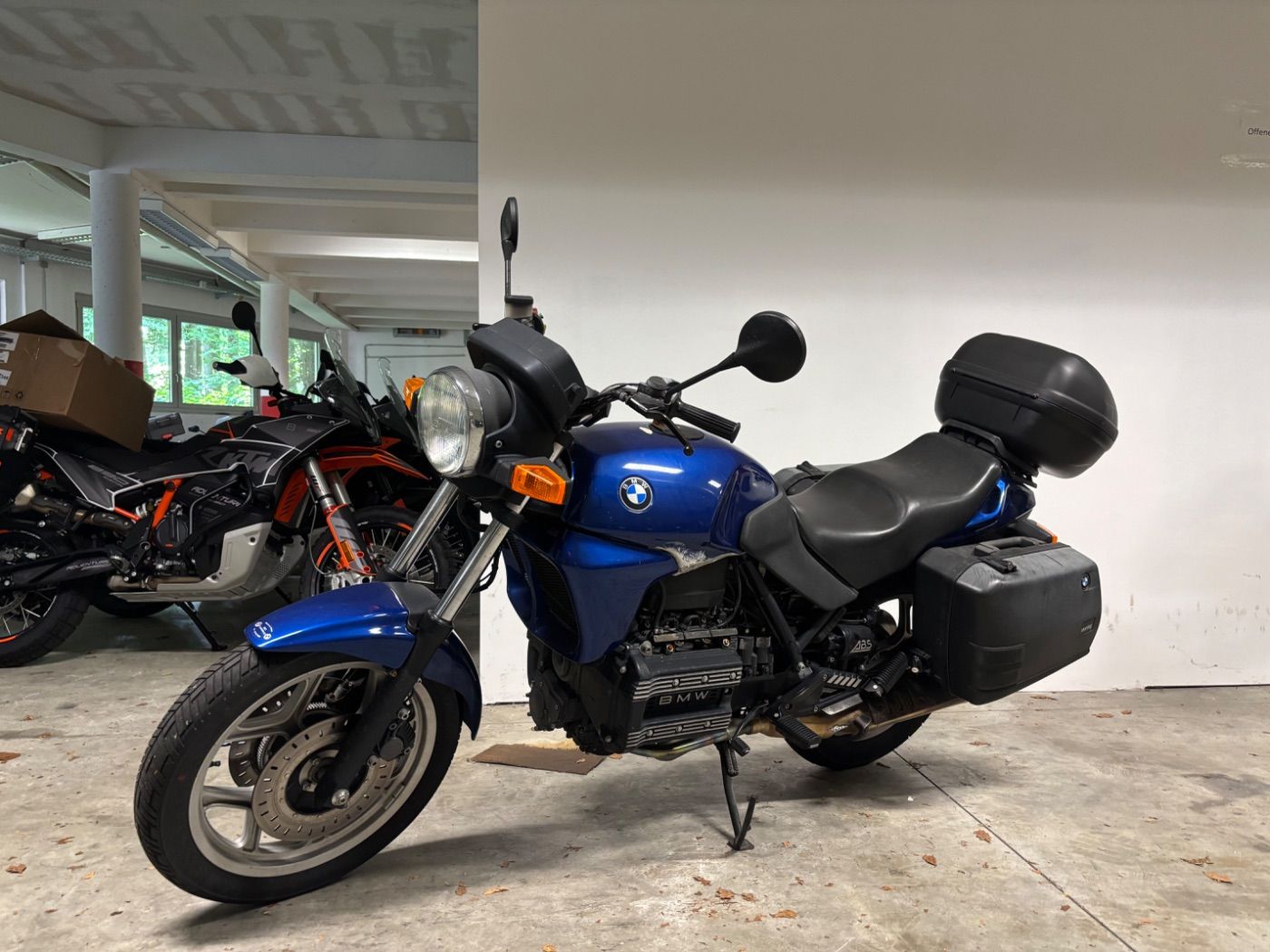 Fahrzeugabbildung BMW K 75 Seitenkoffer Topcase