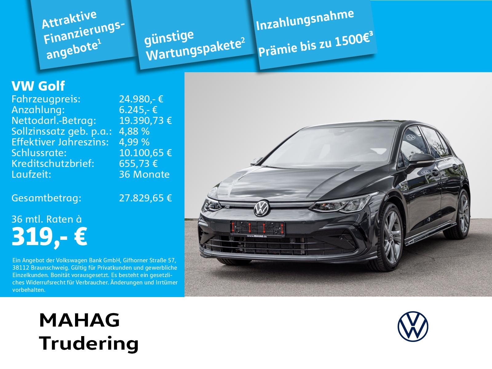 Volkswagen Golf VIII 1.5 eTSI R-Line LED Navi ParkPilot App