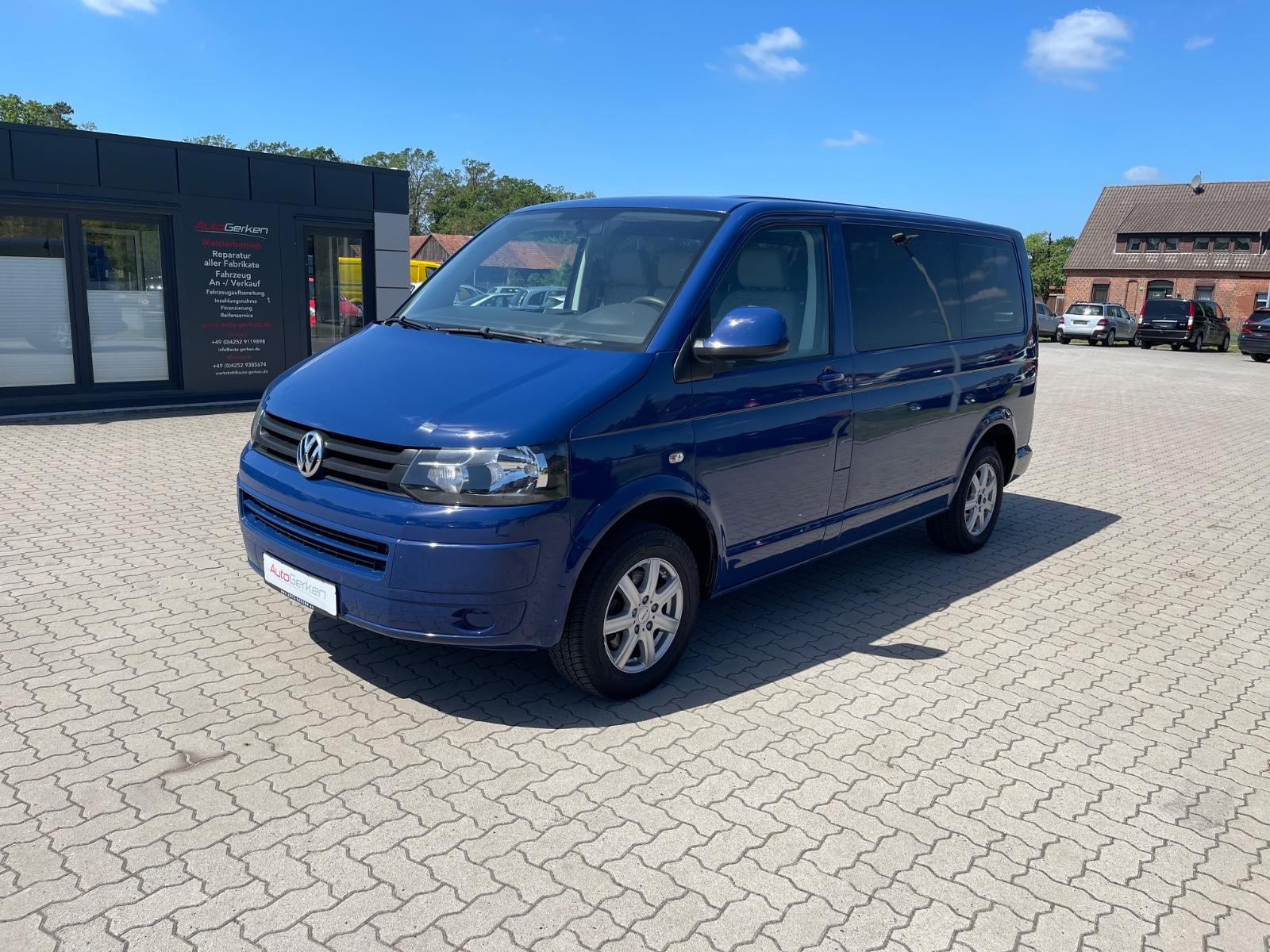 Volkswagen T5 2.0 TDI Kombi 124.641 KM AHK Klima 9-Sitzer