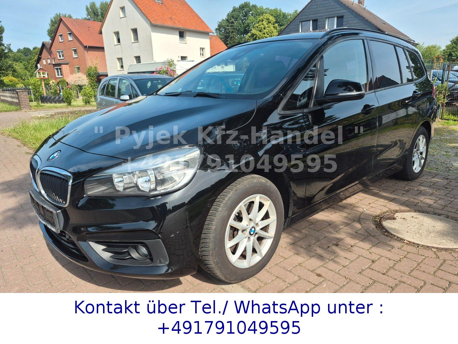 BMW 218d 2,0 Diesel Gran Tourer Navi, Klimaautom.