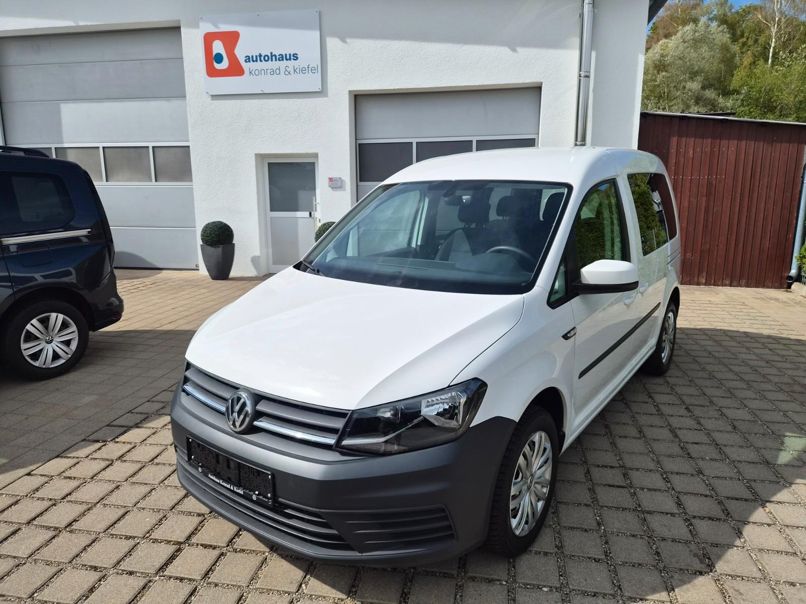 Volkswagen Caddy 5-Sitzer PKW/Klima/Tempomat/1.Hand