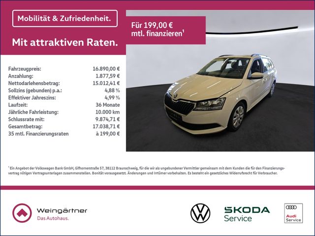 Fabia Combi 1.0 TSI Ambition, Sitzhzg, App, PDC,