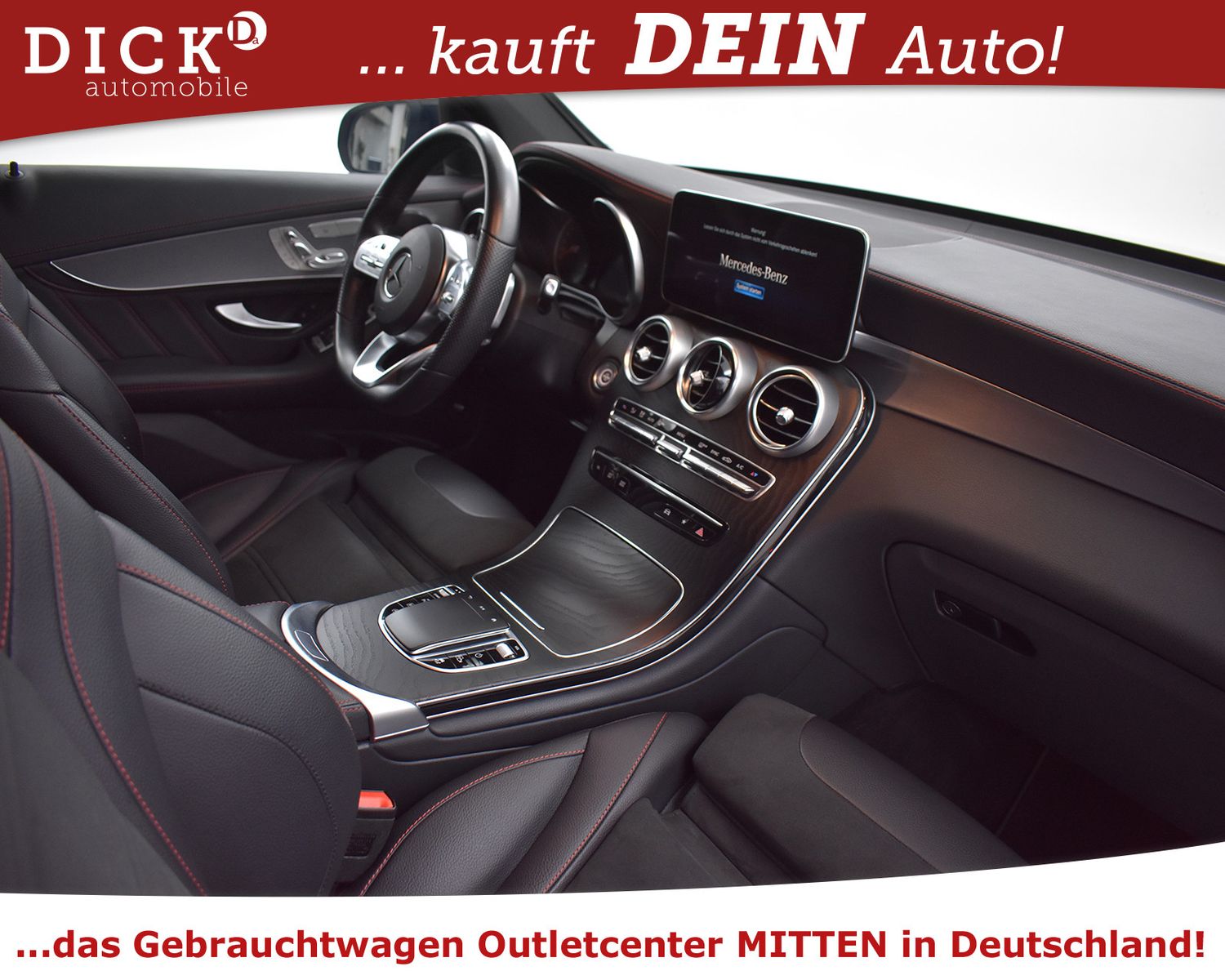 MERCEDES-BENZ GLC300 Coupe 2X AMG Line + NIGHT+MEMO+PANO+VOLL - Image 14