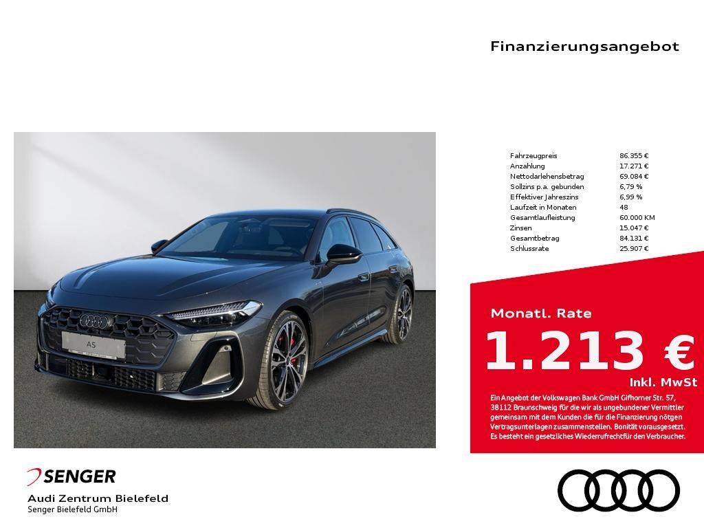 Audi A5 Avant e-hybrid quattro Bang & Olufsen Memory