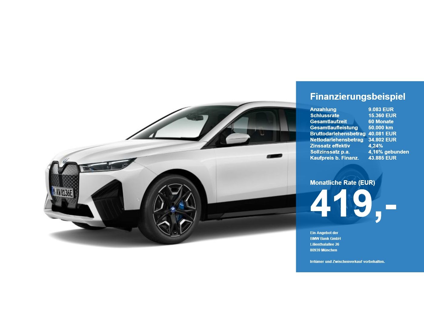 BMW iX xDrive40 ACC Laser SpurAss StHzg 360° AHK RFK foto 1