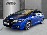 Honda Civic 1.4 Elegance Sport Winterpaket Rückfahrkam - blaue Honda Civic