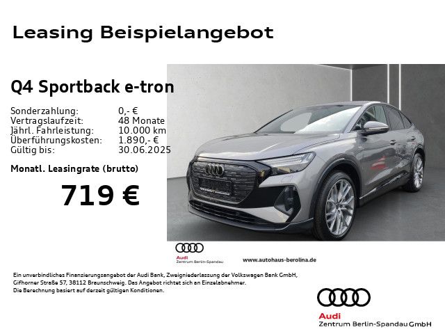 AUDI Q4 e-tron Q4 Sportback e-tron 55  qu. S line *PANO*SONOS*