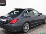 Mercedes-Benz C 250 AMG KEYLESS,AIRMATIC,HUD,COMAND,DISTRO,LED - Mercedes-Benz C 250: Vollleder, Panorama-Dach