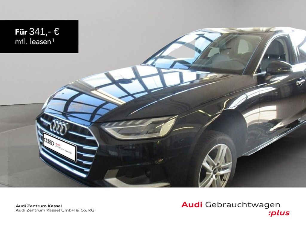 Abbildung Leasingangebot Audi A4 Av. 40 TDI qu. Matrix AHK Kam. Sitzbelüftung