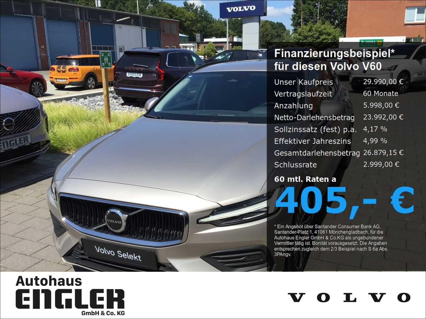 Volvo V60 B3 (Benzin) Core Navi Cam