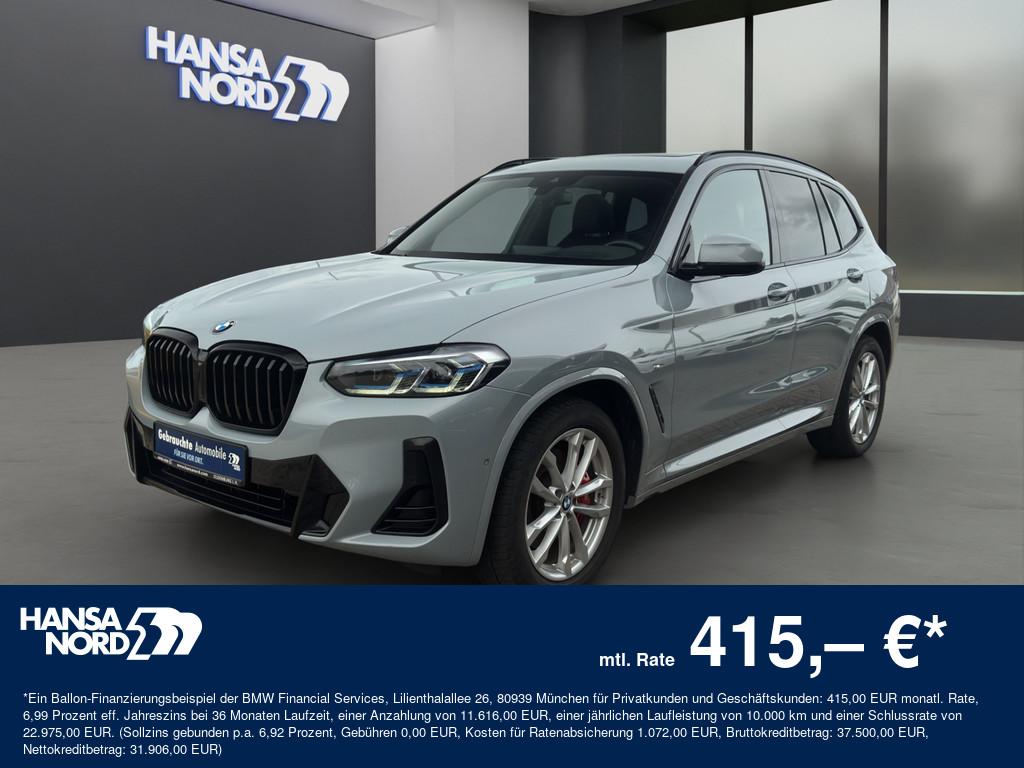 BMW X3 xDrive30d M-SPORT LASER NAVI HUD PANO 21" AHK