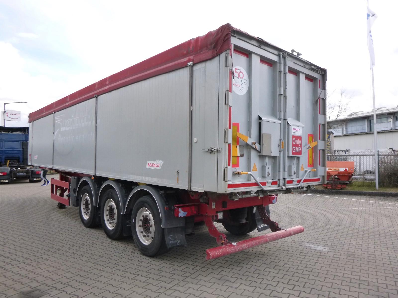 Benalu Optiliner 106, Liftachse, 50 m³, Getreideschiebe