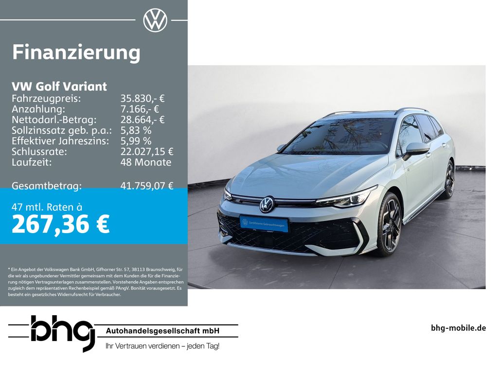 Golf Variant R-Line 2,0 l TDI SCR