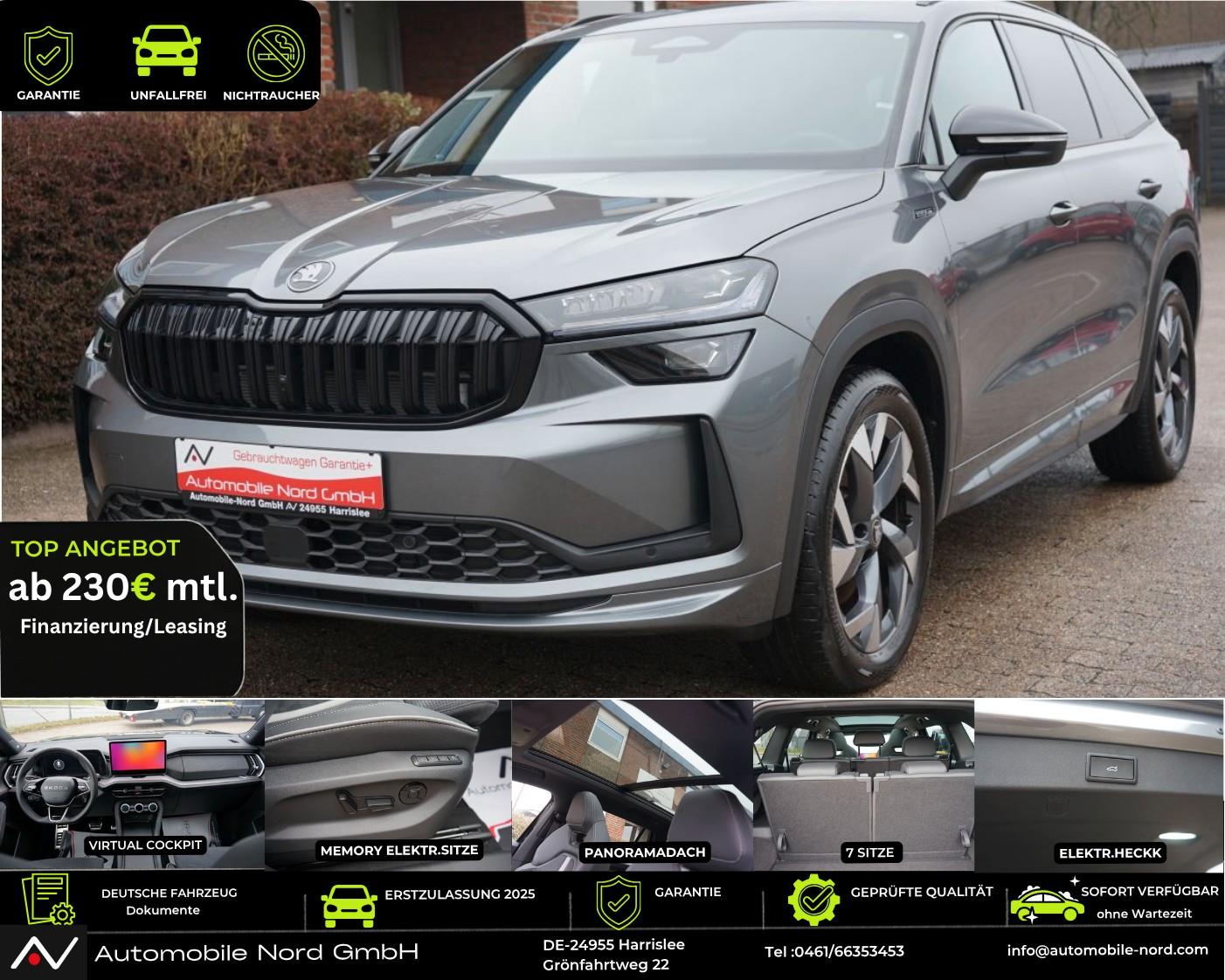 Skoda Kodiaq 2.0 TDI Sportline*Pano*Canton*7 Sitzer