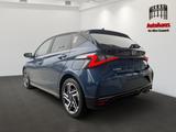 Hyundai i20 N-LINE NAVI+PARKASSISTANT+ABSTANDSTEMP+SITZH - mit Benzin-Antrieb: Blau, Scheckheftgepflegt, mit Klimaanlage
