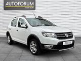 Dacia Sandero II Stepway 2.HAND,TÜV NEU,NAVI,PDC,SHZ - Dacia Sandero: Weiß