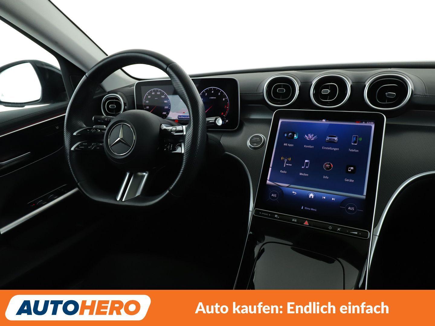 Mercedes-Benz C-Class Mild-Hybrid T AMG Line Aut.*NAVI*LED*TEMPO, миниатюра 12
